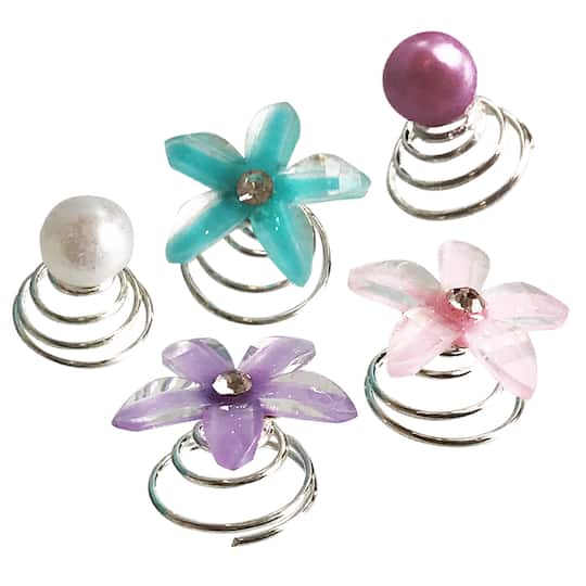 Small World Toys Razzle-Dazzle Spiral Hair Art Kit